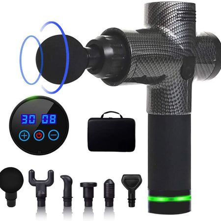 Coseey Fitness F9 30 Speeds Premium 6 Heads Handheld Massager